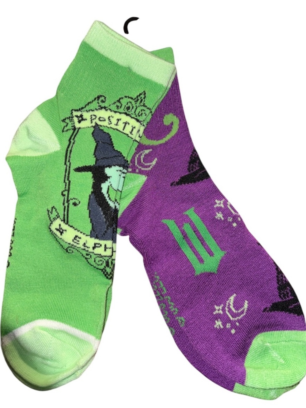 Witch Graphic Ankle Socks